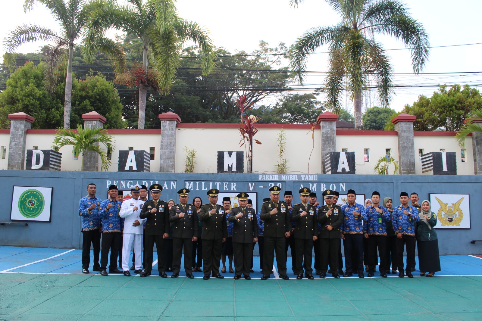upacara HUT TNI 3