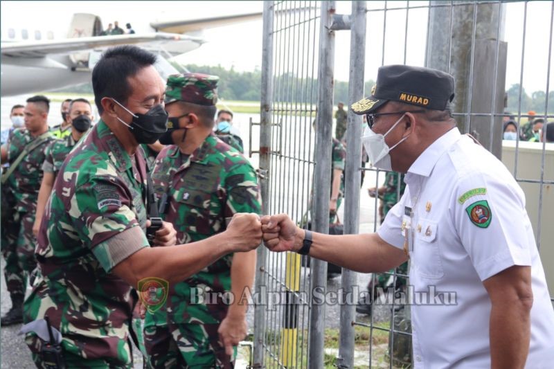 Panglima TNI dan Gubernur Maluku
